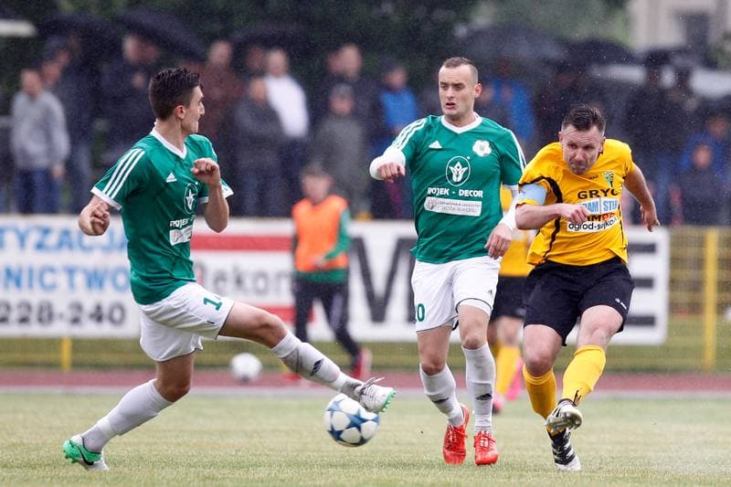 Football. Playoff for III Liga. Gwarek Tarnowskie Gory - LKS Decor Belk. 17.06.2017