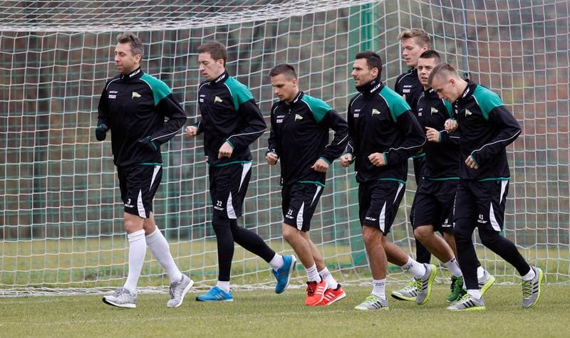 Football. Lechia Gdansk. Training. 07.11.2015