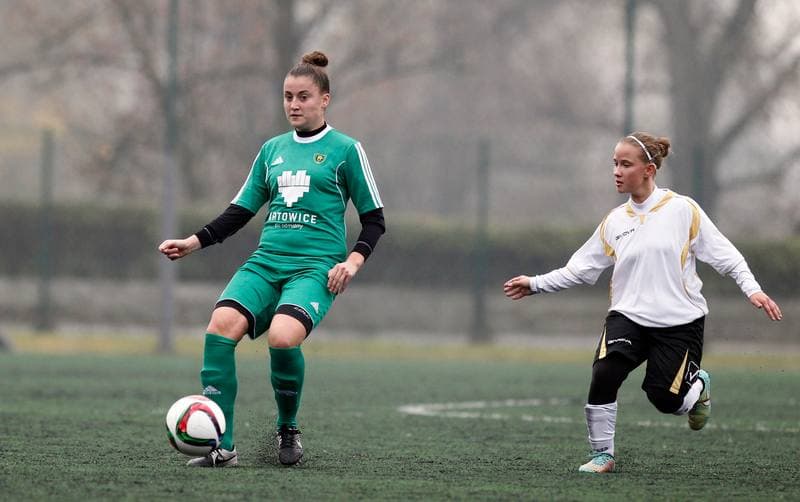 Football. III Liga Slaska Kobiet. GKS Katowice - Czarnie II Sosnowiec. 07.11.2015