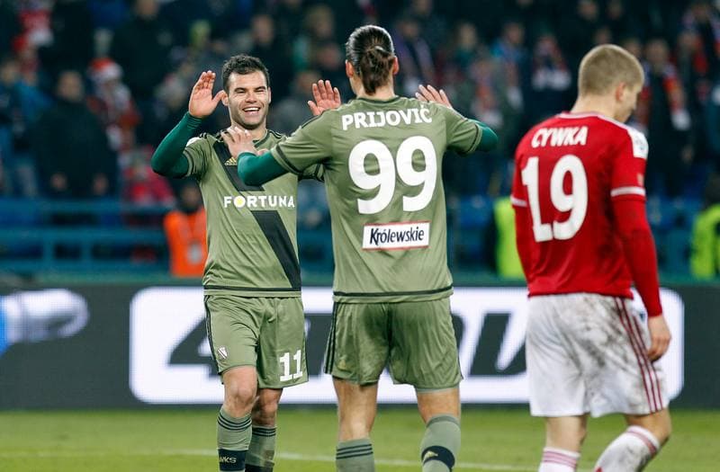 Football. PKO BP Ekstraklasa. Wisla Krakow - Legia Warsaw. 06.12.2015