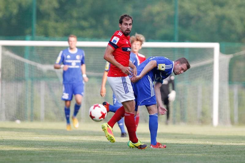 Football. Sparing. Gornik Zabrze - Fotbal Trinec. 28.06.2017