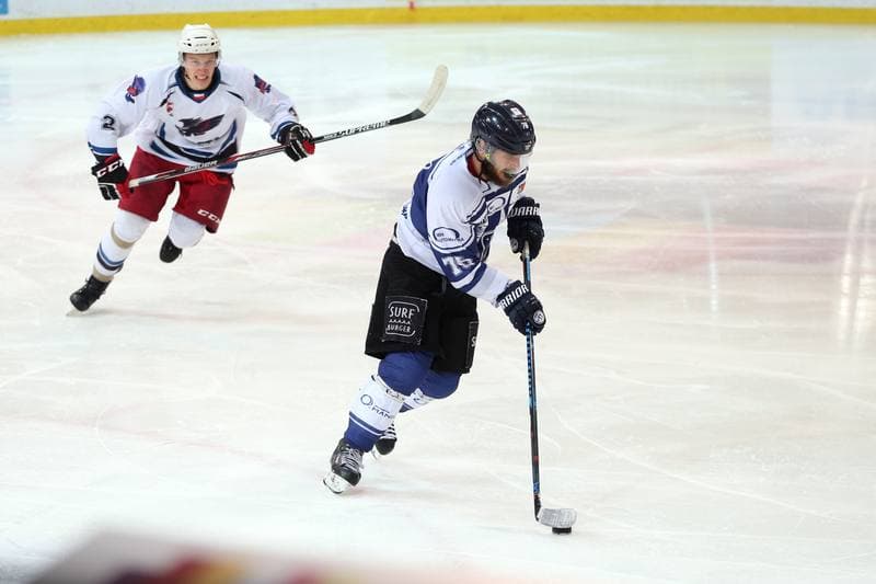 Ice Hockey. Polska Hokej Liga. SMS PZHL Katowice - Automatyka Gdansk. 12.10.2017