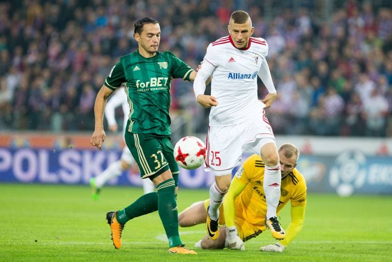 Football. Lotto Ekstraklasa. Gornik Zabrze - Slask Wroclaw. 16.09.2017
