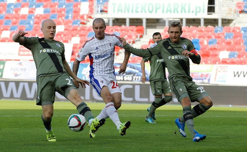 Football. T-Mobile Ekstraklasa. Gornik Zabrze - Legia Warsaw. 22.02.2014