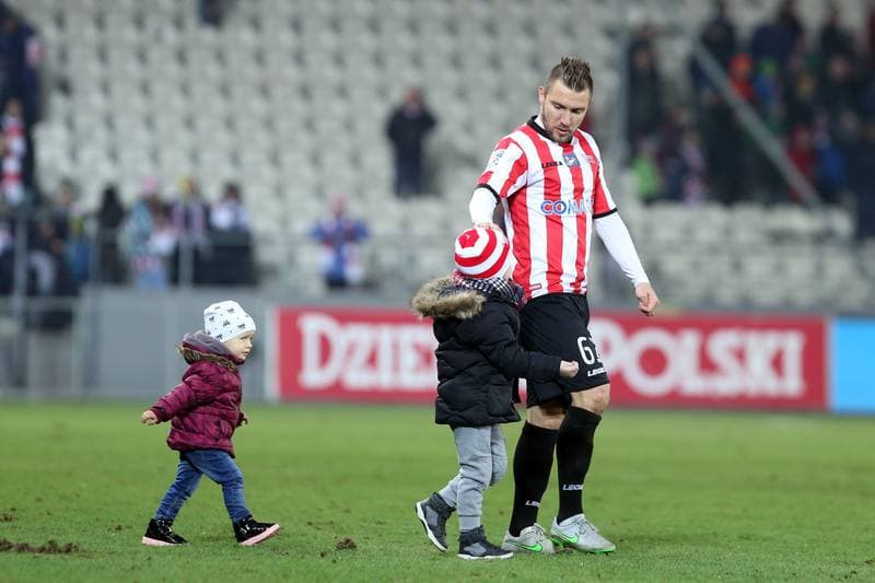 Football. Lotto Ekstraklasa. Cracovia Krakow - Zaglebie Lubin. 13.03.2017
