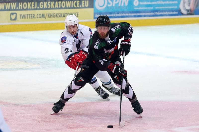 Ice Hockey. Polska Hokej Liga. SMS PZHL Katowice - GKS Tychy. 03.10.2017
