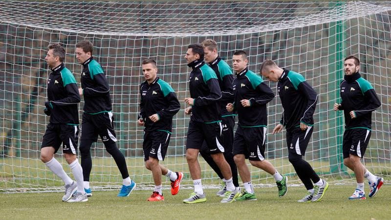 Football. Lechia Gdansk. Training. 07.11.2015
