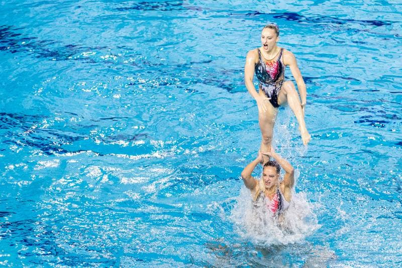 Artistic Swimming. European Games. Team Acrobatic Routine. 24.06.2023