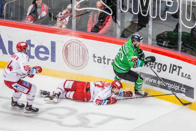Ice Hockey. Tipsport Extraliga. Ocelari Trinec - BK Mlada Boleslav. 12.02.2020
