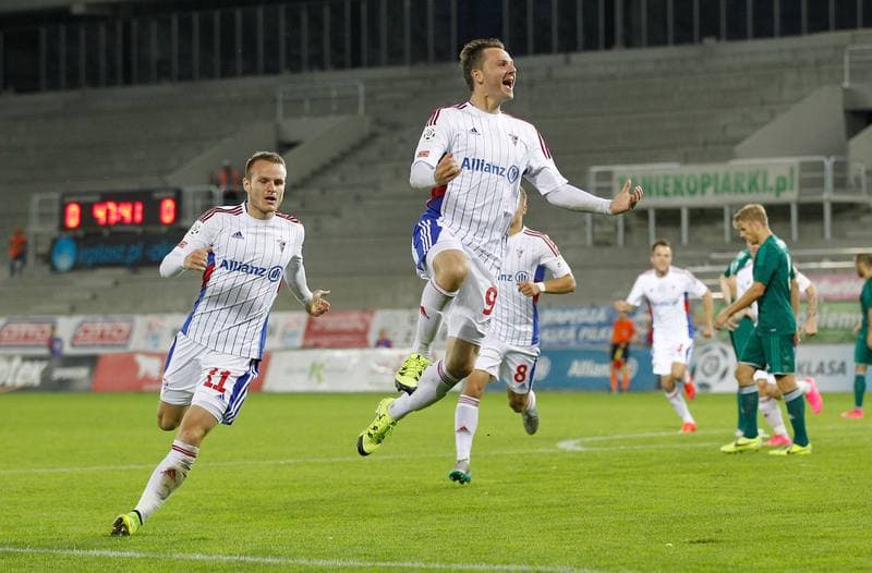 Football. PKO BP Ekstraklasa. Gornik Zabrze - Slask Wroclaw. 18.09.2015