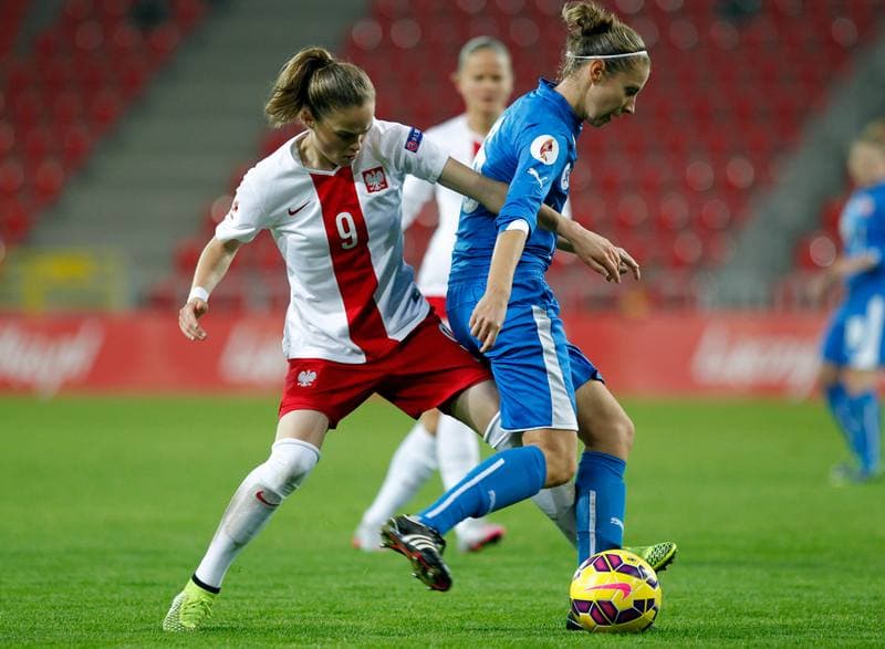 Football. Women's European Championship Qualifiers. Poland - Slovakia. 22.10.2015