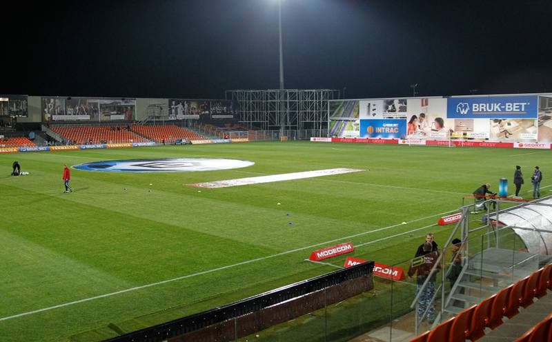 Football. PKO BP Ekstraklasa. Termalica Bruk-Bet Nieciecza - Piast Gliwice. 20.11.2015