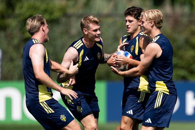 Football. FIFA World Cup 2026. Sweden. Training. 29.06.2026